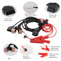 Câble KEYDIY pour clé mécanique non intelligente Toyota 8A, toutes clés perdues, compatible avec KD MATE et KD-X4