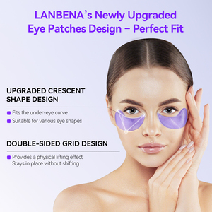 LANBENA Patchs Hydrogel Contour des Yeux Anti-Cernes à la Collagène Naturel – Meilleures Ventes - Product Image 4