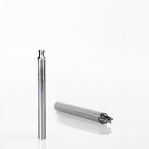 QIYE Máy Cắt Phay Kim Cương PCD Máy Cắt Tạo Hình PCD Dụng Cụ Cắt CNC Cho Nhôm Đồng - Product Image 2