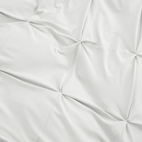 Ensemble de couette lavable de luxe en vente chaude avec taies d'oreiller, ensemble de literie 3 pièces, qualité hôtelière, microfibre douce, ensemble de couette toutes saisons
