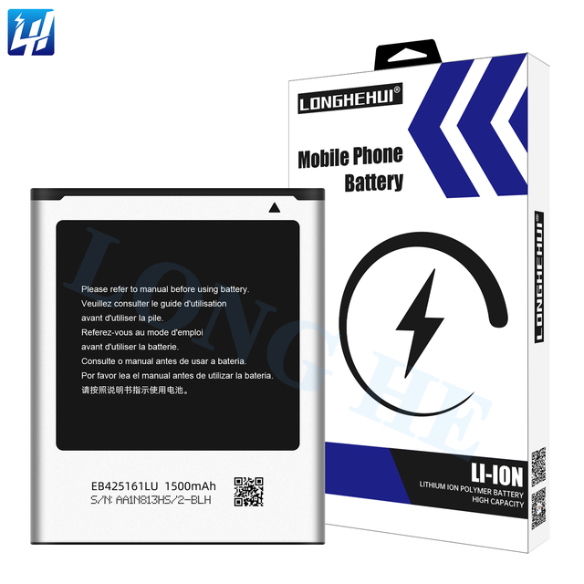 Mobile Phone Battery for Samsung Galaxy J1 Mini 2016 I8160 S7560 S7562 S7582 S7580 S7583 I8190 I8200 I739 I759 I669 EB425161LU