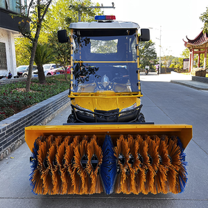 Yeni 4 tekerlekler kar temizleme araç ağır büyük kar püskürtücü makine kar süpürme traktör satılık - Product Image 2