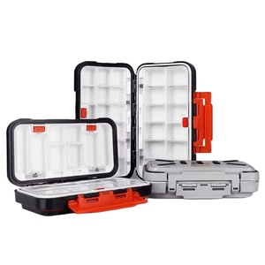 Topline impermeable ABS portátil multifunción cajas de aparejos de pesca ganchos herramienta caja de señuelos de pesca - Product Image 1