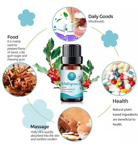 Nhà Máy Bán buôn số lượng lớn mẫu miễn phí nhãn hiệu riêng tinh khiết tự nhiên hữu cơ Methyl Salicylate Wintergreen Tinh dầu cho chăm sóc da - Product Image 3