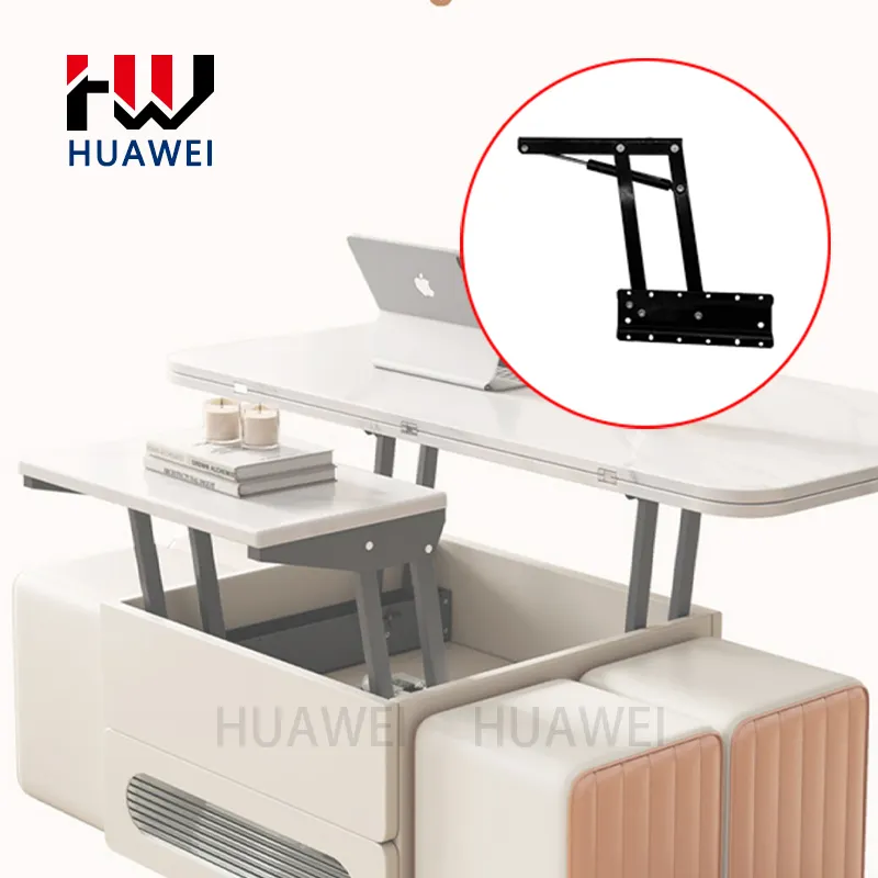 Acessórios de ferragens de móveis, dobrável, mecanismo de elevação, top, café, extensor, dobradiça de mesa