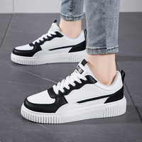 Chaussures de course décontractées pour femmes, style printemps-automne, nouvelle collection, respirantes, légères, en maille, à semelle épaisse, pour couple
