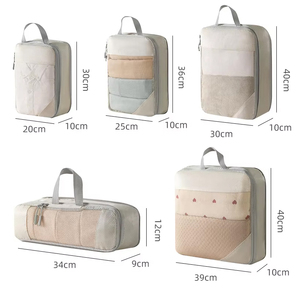 5 Set di elementi essenziali da viaggio leggeri <span class=keywords><strong>Organizer</strong></span> <span class=keywords><strong>per</strong></span> bagagli borse da viaggio da 5 zaini da viaggio - Product Image 3