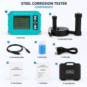 Misuratore per il Rilevamento della Corrosione nelle Strutture a Tunnel, Attrezzatura per l'Indagine su Cemento Armato, Analizzatore Portatile - Product Image 4