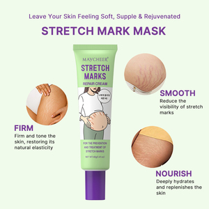 Crème Bio Anti-Vergetures MAYCHEER OEM&ODM, Raffermissante, Élimine les Cicatrices, Répare Post-partum, Hydratante - Product Image 5
