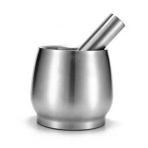 manufacturers Garlic Pugging Pot Pharmacy Bowl mortar with pestle - Product Image 1