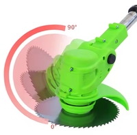 Tondeuse à gazon électrique compacte pour usage domestique, débroussailleuse à fil, coupe-herbe agricole, machine à couper l'herbe économique