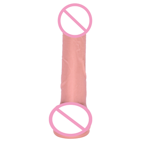 Bester Preis Riesiger Glas-Medizinischer Silikon-Kristall-Dildo für Frauen Weich 100% Wasserdicht - Product Image 4