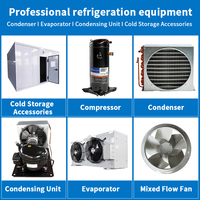 Réfrigérateur à fruits de mer de qualité supérieure 2HP KF-52LW avec économie d'énergie pour chambre froide