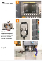 Fraiseuse Cnc Vmc 640, Vmc650, Vmc850, Vmc1050, 5 axes, 4 axes, 3 axes, fraisage Vertical, Center d'usinage pour roues en alliage, Canada simple 20