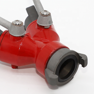 ตัวแยกน้ำดับเพลิงชนิด Y อลูมิเนียม XHYXFire แบบยืดหยุ่น สีแดง สำหรับเชื่อมต่อกับหน่วยดับเพลิง Machino ขนาด 8-20 บาร์ 1''-4'' - Product Image 5