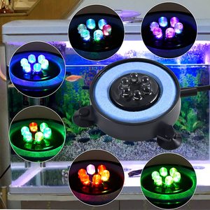 Lampu LED Batu Gelembung Udara Bawah <span class=keywords><strong>Air</strong></span> Modern Gako Aquatics 12V 0.5A 1W IP68 dengan 7 Warna Berubah untuk Akuarium & Ruang Tamu - Product Image 4