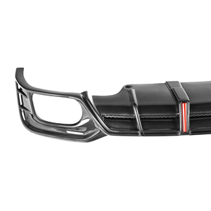 Diffusore Posteriore in Fibra di Carbonio Stile A con Luce LED per <span class=keywords><strong>Audi</strong></span> <span class=keywords><strong>A5</strong></span> B9.5 S Line <span class=keywords><strong>Sedan</strong></span> 2021+ Diffusore Paraurti Posteriore - Product Image 5