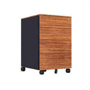 Commercial Modern <b>Metal</b> Workshop Furniture 3 Drawer Steel Pedestal Mobile- Rolling <b>Filing</b> Storage <b>Cabinet</b> Locker - Product Image 3