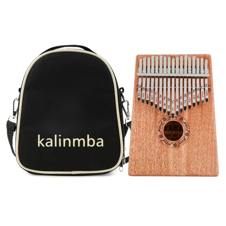 Waterproof Dustproof Oxford Cloth Black Kalimba Thumb Piano Bag