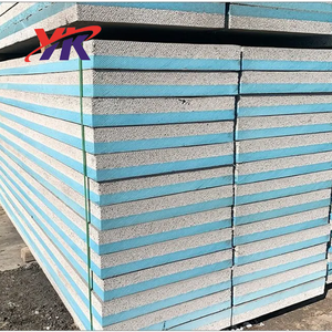 Panneau sandwich en laine de roche véritable avec fibre isolante sans <span class=keywords><strong>amiante</strong></span> à l'extérieur, ciment durable et à la mode - Product Image 4