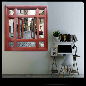 Ahşap ahşap güvenlik cam pencere tasarımı ile <span class=keywords><strong>Windows</strong></span> dışarı itin enerji verimli katı paslanmaz çelik yatay Guangdong Modern - Product Image 3