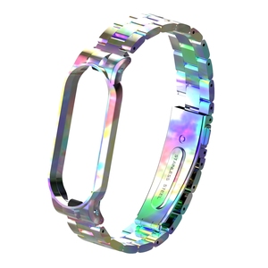 IVANHOE – <span class=keywords><strong>Bracelet</strong></span> de rechange en acier inoxydable pour <span class=keywords><strong>Xiaomi</strong></span> <span class=keywords><strong>Mi</strong></span> <span class=keywords><strong>Band</strong></span> 5 <span class=keywords><strong>6</strong></span>, <span class=keywords><strong>Bracelet</strong></span> de montre en métal - Product Image 6
