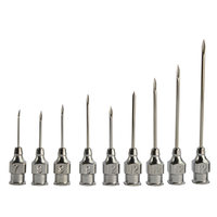 Aiguilles vétérinaires en acier inoxydable York (YORK) de haute qualité, modèle HGZT015, pour porcs, bovins, moutons, 10 pièces, Chine