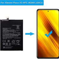 Baterai Lithium Ion BN57 5000mAh Grosir untuk Xiaomi Poco X3 NFC Poco X3 Pro M4 Pro Isi Ulang