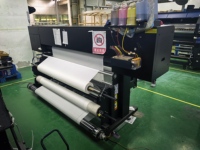 Impresora Textil de Gran Formato y Alta Resolución, Impresora de Sublimación de Tinta de 1.8m con 4 Cabezales