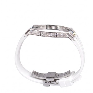 <span class=keywords><strong>Correa</strong></span> de Metal con Diamantes de Acero Inoxidable para Reloj ap <span class=keywords><strong>swatch</strong></span> Royal pop, <span class=keywords><strong>Correa</strong></span> para Reloj ap Royal pop - Product Image 3