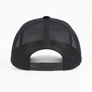 Casquettes rétro de haute qualité, ajustables, en maille, avec fermeture snapback, 5 panneaux, logo brodé 3D, casquette de camionneur en velours - Product Image 5