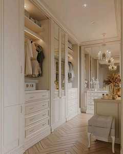 Meubles de chambre à coucher extensibles convertibles modernes style armoire vestiaire pour salon maison bureau hôtel utilisation pour la décoration intérieure - Product Image 4