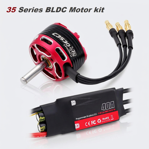RC Aircraft Brushless ESC <b>Kit</b> 3530 3536 3542 3548 32Bit High Performance Speed Controller With BEC Output And LCD Programming - Product Image 1