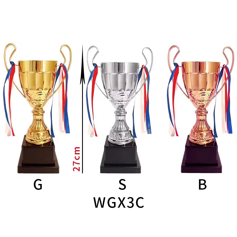 Trophée Football - Métal Et Marbre, État Très Bon État