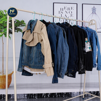 Grosir Jaket Denim Wanita Bekas - Harga Murah Volume Besar - Best Seller Live Streaming Pasar Malam 45kg