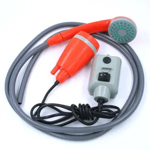 Battery Powered Easy To Use And Store Hand Pump Shower Portable Shower 12 Volts For Caravan outdoor shower