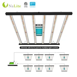 סמסונג הרשמי שותף lm301b Nalite 3H מקצועי גננות עמעום טיימר 650w led לגדול אור 6 ברים