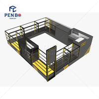 3D Floor Plan personalizado teléfono quiosco centro comercial quiosco teléfono casos soporte Smartphone quiosco