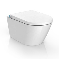 Toilette intelligente japonaise électrique 2024 populaire avec chauffage de siège et bidet intégré