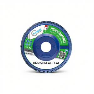 Disque à lamelles Riflex Performance Dn6550, disque abrasif plat sans fer - Product Image 1