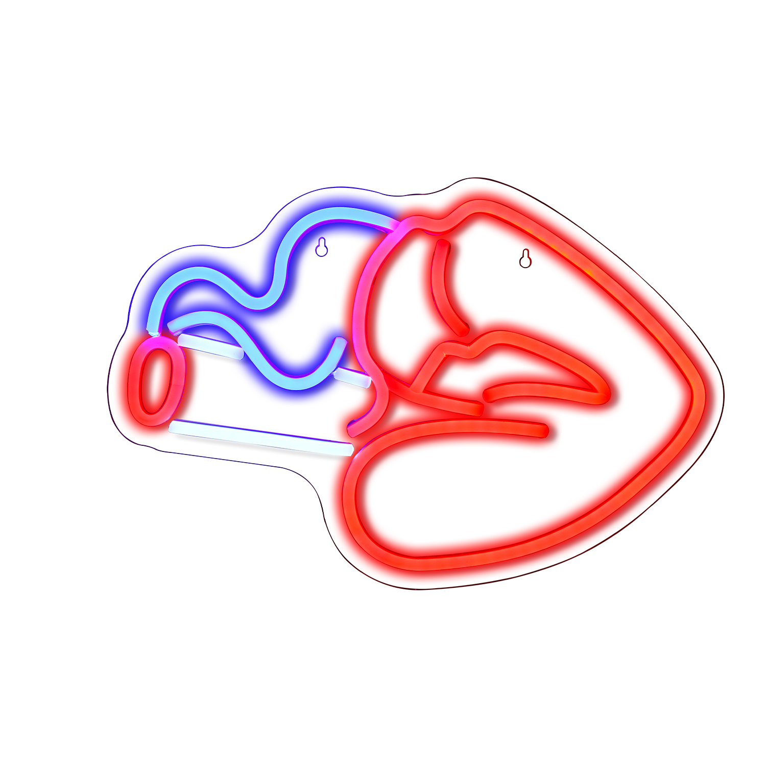 Рекламная неоновая светодиодная вывеска WanXing OEM на заказ, настенная подвесная неоновая лампа для рождественской комнаты, магазина, бара, дня рождения, свадьбы, вечеринки в качестве подарка