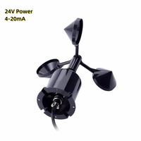 Anemometer Tahan Air IP65 CDF-10A ABS dengan Desain 3-Cup untuk Sistem Pemantauan Cuaca Musim Hujan