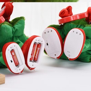 Giocattoli Natalizi in Peluche Elettrici che Cantano e Ballano: Albero di Natale, Babbo Natale e Renna - Product Image 4