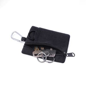 Cinturón Táctico de Lona para Exteriores con Clip, Bolsa de Herramientas Pequeña con Cierre - Product Image 6