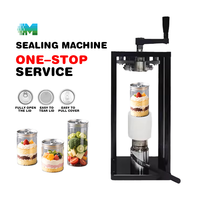 Machine à sceller manuelle de haute qualité pour canettes de thé au lait de 330 ml/500 ml/700 ml à ouverture facile