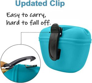 Nouveaux produits : Pochette d'entraînement pour chiens, sac à friandises en silicone, pochette portable pour friandises pour chiens - Product Image 4
