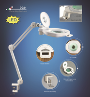 High Quality Magnifying Glass Working Lamp/Magnifying Glass with Lamp