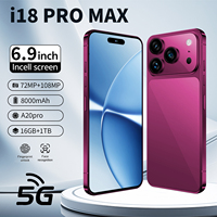 Nouveau Téléphone 2026 18Promax Vente en Gros Smartphone Original Débloqué 5G Téléphone 18 Pro Max 5G Téléphones Mobiles Originaux