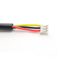 Conector macho DB9 a XH2.54-3P, línea terminal, RS232/485, conexión a 235, cable serial de tres núcleos, 3x0,3 bold