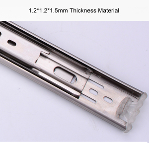 Riel Deslizante para Cajones de Acero Inoxidable de 45 mm, Resistente, Precio Económico, Personalizado de Fábrica - Product Image 3